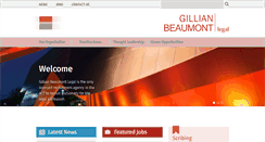 Desktop Screenshot of gillianbeaumont.com.au